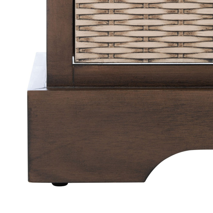 Landers 2 Drawer / Cushion Storage Bench/ Brown - Cool Stuff & Accessories