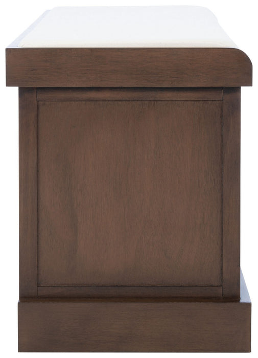 Landers 2 Drawer / Cushion Storage Bench/ Brown - Cool Stuff & Accessories