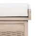 Landers 2 Drawer / Cushion Storage Bench/ Sand - Cool Stuff & Accessories