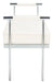 Pim Long Rectangle Bench W/ Arms/White - Cool Stuff & Accessories