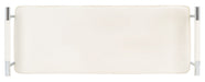 Pim Long Rectangle Bench W/ Arms/White - Cool Stuff & Accessories