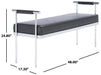 Pim Long Rectangle Bench/Black - Cool Stuff & Accessories