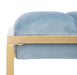 Thalam Channel Tufted Bench/Slate Blue - Cool Stuff & Accessories