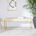 Thalam Channel Tufted Bench/Cream - Cool Stuff & Accessories