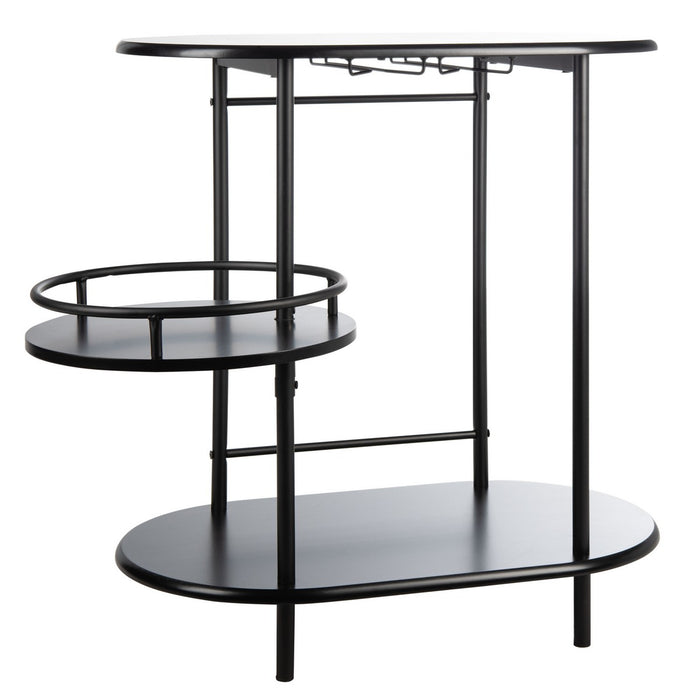 Iva 3 Tier Swivel Bar Table/Black - Cool Stuff & Accessories