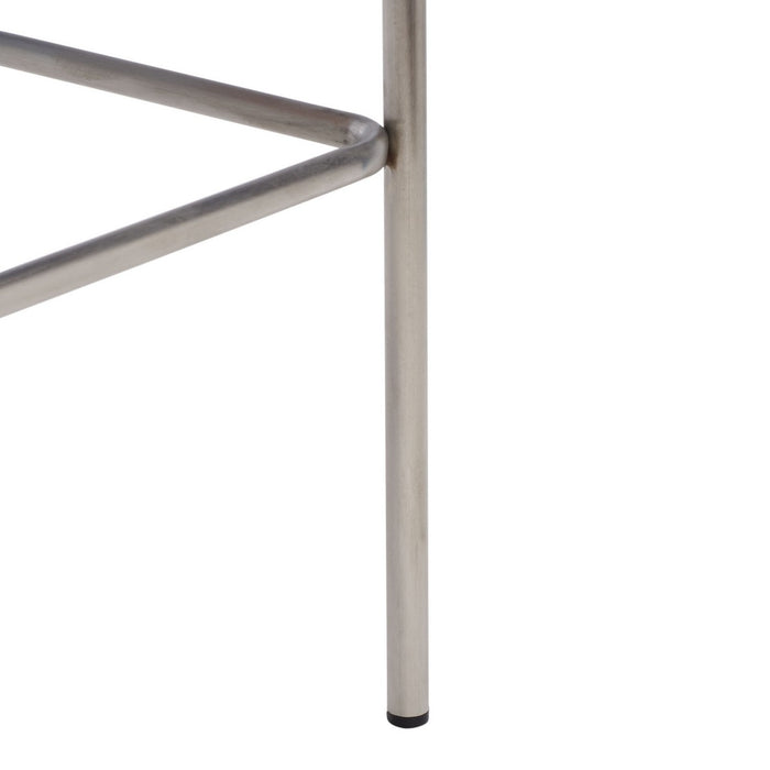 Bahari Woven Counter Stool/Cognac Silver