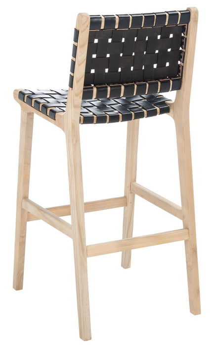 Adah Leather Bar Stool - Cool Stuff & Accessories
