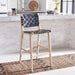 Adah Leather Bar Stool - Cool Stuff & Accessories