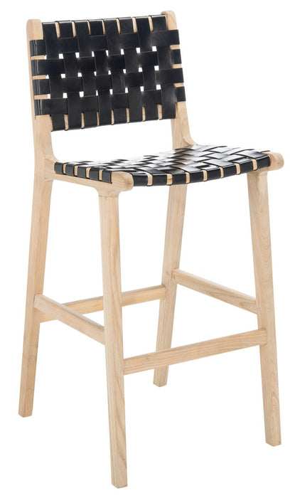 Adah Leather Bar Stool - Cool Stuff & Accessories