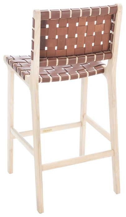 Adah Leather Counter Stool - Cool Stuff & Accessories