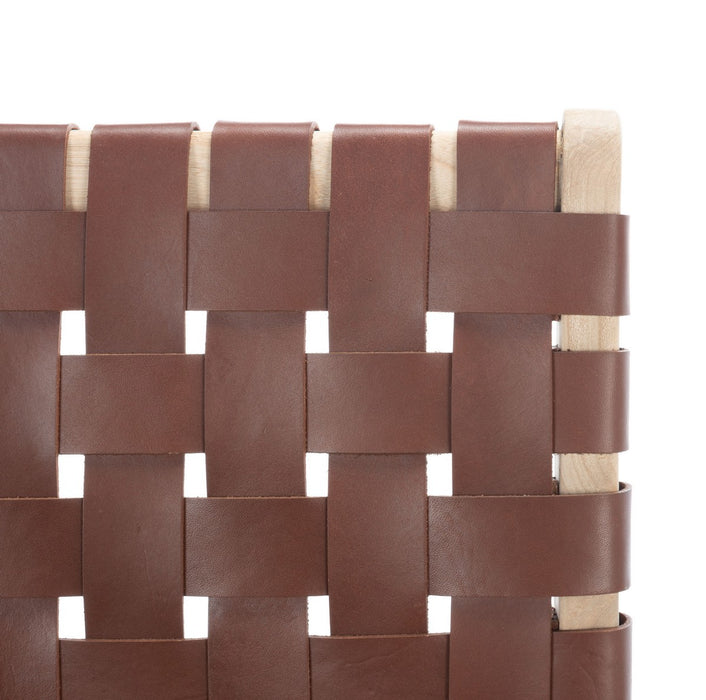 Adah Leather Counter Stool - Cool Stuff & Accessories