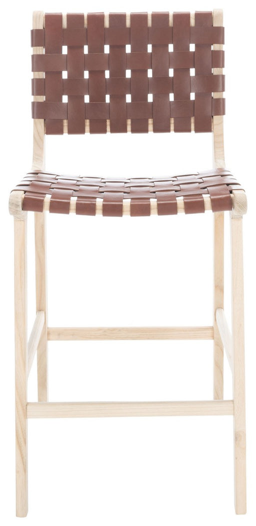 Adah Leather Counter Stool - Cool Stuff & Accessories