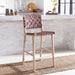 Adah Leather Counter Stool - Cool Stuff & Accessories