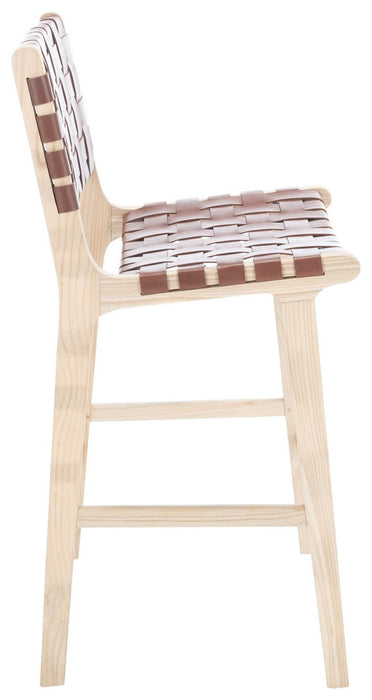 Adah Leather Counter Stool - Cool Stuff & Accessories