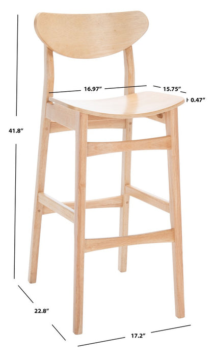 Thaxton Bar Stool/Natural
