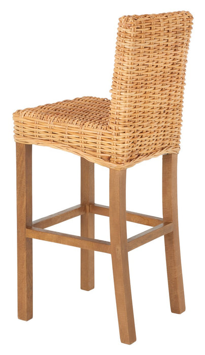 Tobie Rattan Bar Stool/Natural - Cool Stuff & Accessories