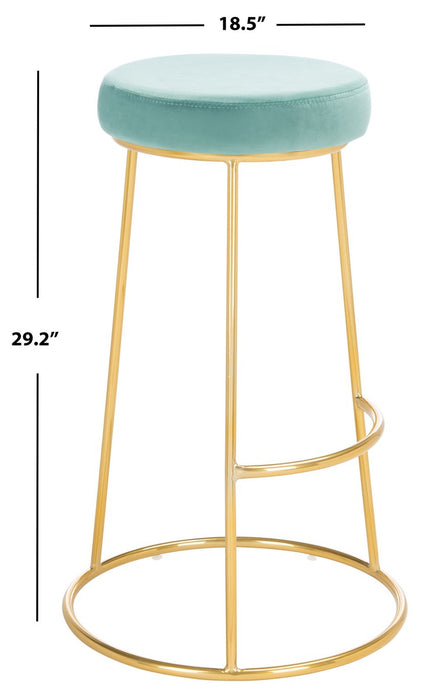 Sabina Round Bar Stool/Seafoam - Cool Stuff & Accessories