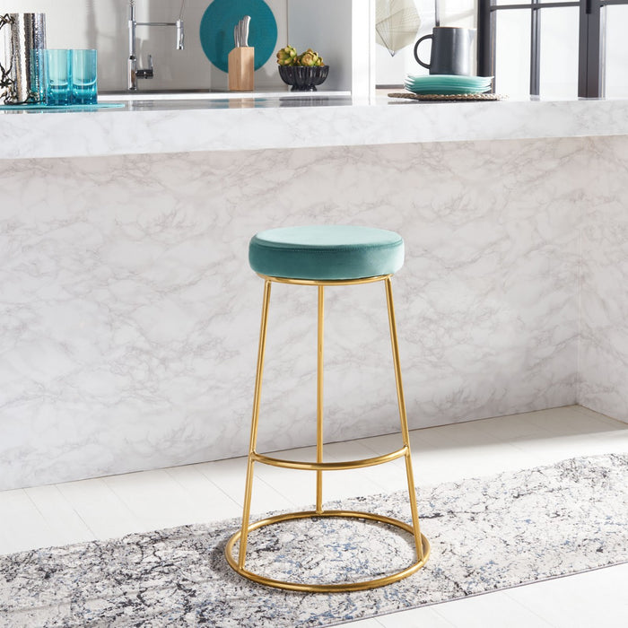Sabina Round Bar Stool/Seafoam - Cool Stuff & Accessories