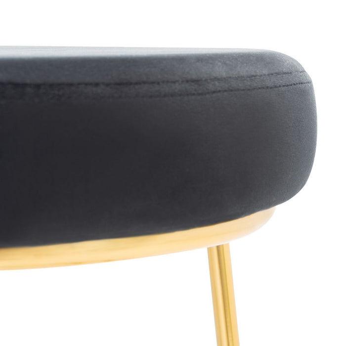 Sabina Black Round Bar Stool/Black - Cool Stuff & Accessories