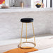 Sabina Black Round Bar Stool/Black - Cool Stuff & Accessories