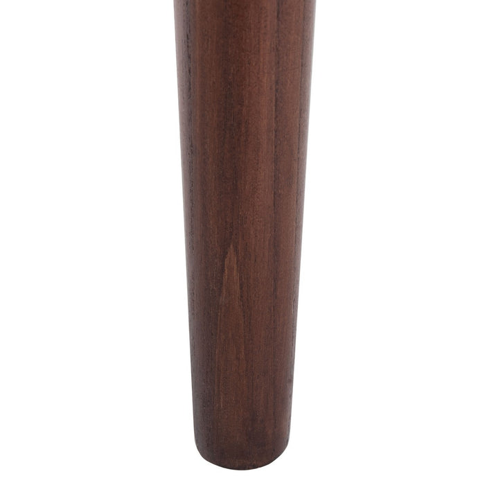 Bandelier Leather Weave Bench/Brown