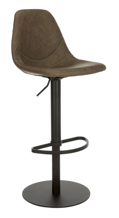 Sky Adjustable Swivel Bar Stool/ Olive