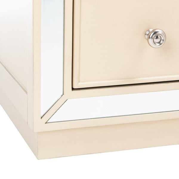Basie 3 Drawer Chest/Antique Beige