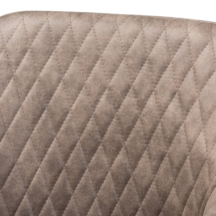 Belen Set of 2 Grey Upholstered Dining Chair - Cool Stuff & Accessories