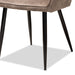 Belen Set of 2 Grey Upholstered Dining Chair - Cool Stuff & Accessories