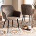 Belen Set of 2 Grey Upholstered Dining Chair - Cool Stuff & Accessories