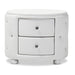 Davina Glamour Style Oval Nightstand - Cool Stuff & Accessories