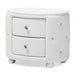 Davina Glamour Style Oval Nightstand - Cool Stuff & Accessories