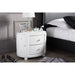 Davina Glamour Style Oval Nightstand - Cool Stuff & Accessories