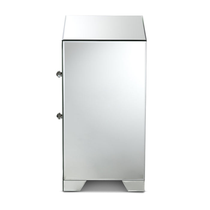 Mina Mirrored Nightstand - Cool Stuff & Accessories