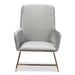 Sennet Grey Velvet Upholstered Armchair - Cool Stuff & Accessories