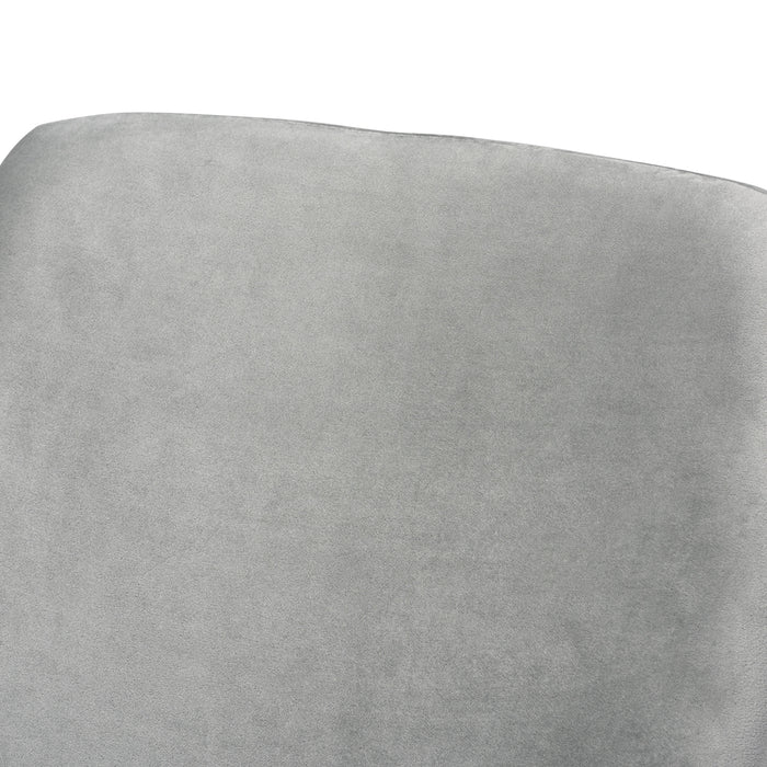 Sennet Grey Velvet Upholstered Armchair - Cool Stuff & Accessories