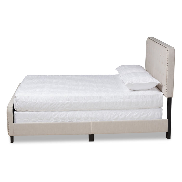 Annalisa Upholstered Queen Size Panel Bed - Cool Stuff & Accessories