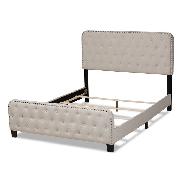Annalisa Upholstered Queen Size Panel Bed - Cool Stuff & Accessories
