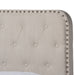 Annalisa Upholstered Queen Size Panel Bed - Cool Stuff & Accessories