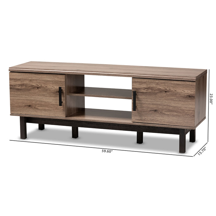 Arend Modern 2 Door Entertaiment Stand - Cool Stuff & Accessories