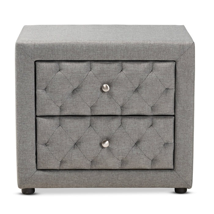Lepine Gray Bedside Table - Cool Stuff & Accessories