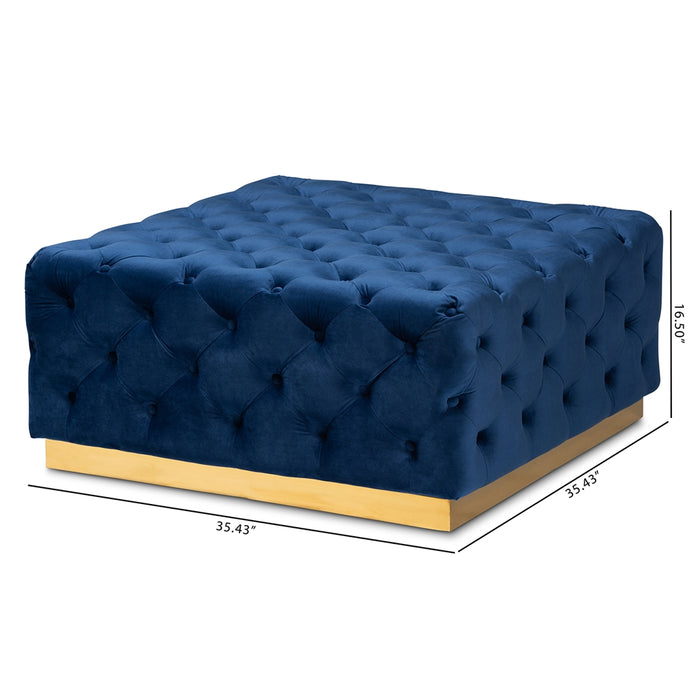 Verene Square Tufted Ottoman - Cool Stuff & Accessories