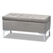 Mabel Storage Bench Ottoman Grey - Cool Stuff & Accessories