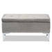 Mabel Storage Bench Ottoman Grey - Cool Stuff & Accessories