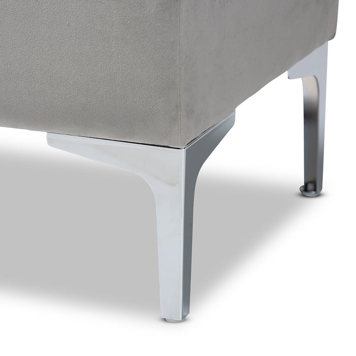 Mabel Storage Bench Ottoman Grey - Cool Stuff & Accessories