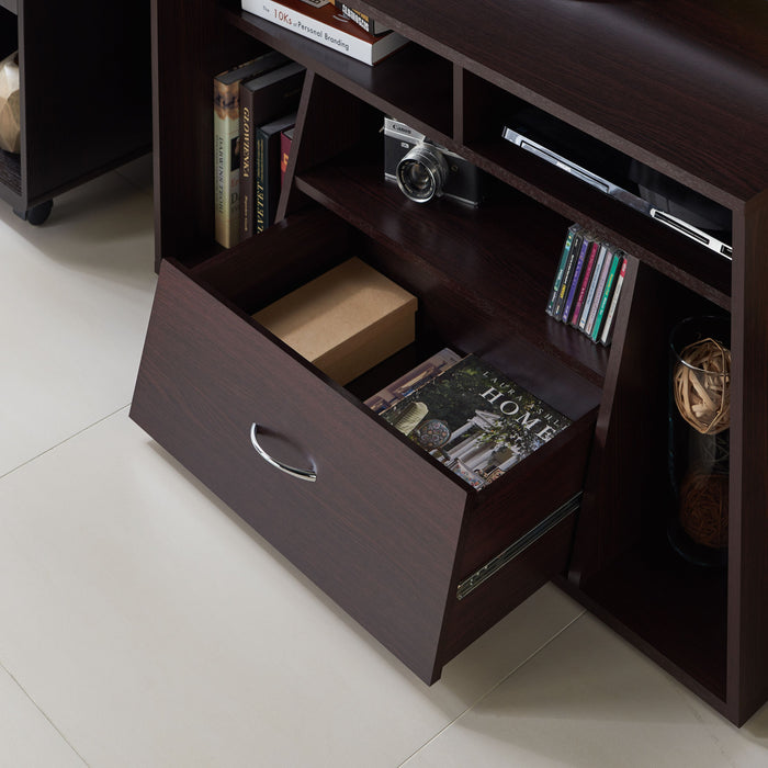 Furniture of America Bennett Modern Media Stand - Cool Stuff & Accessories