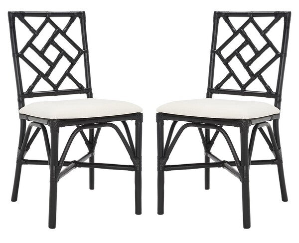 Bhumi Accent Chair W/ Cushion/Black/White
