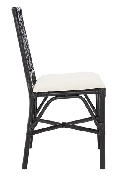 Bhumi Accent Chair W/ Cushion/Black/White