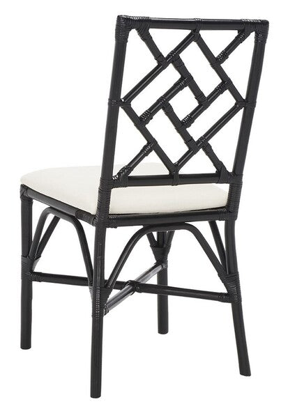 Bhumi Accent Chair W/ Cushion/Black/White