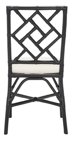 Bhumi Accent Chair W/ Cushion/Black/White